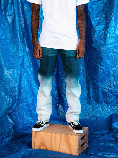 Young and Reckless Mens - Denim Mist Denim - Blue