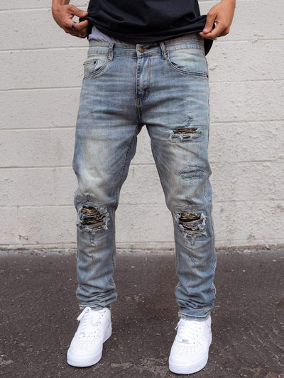 Young and Reckless Mens - Denim Revolt Denim Jeans - Indigo