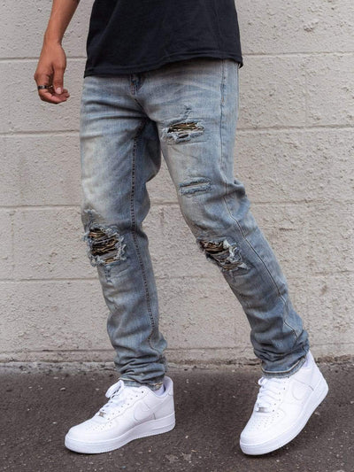 Young and Reckless Mens - Denim Revolt Denim Jeans - Indigo