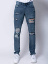 Young and Reckless Mens - Denim Robertson Tapered Jean - Dark Indigo