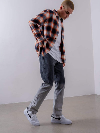Young and Reckless Mens - Denim Smog Denim - Grey