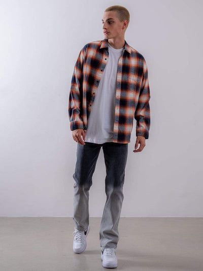 Young and Reckless Mens - Denim Smog Denim - Grey