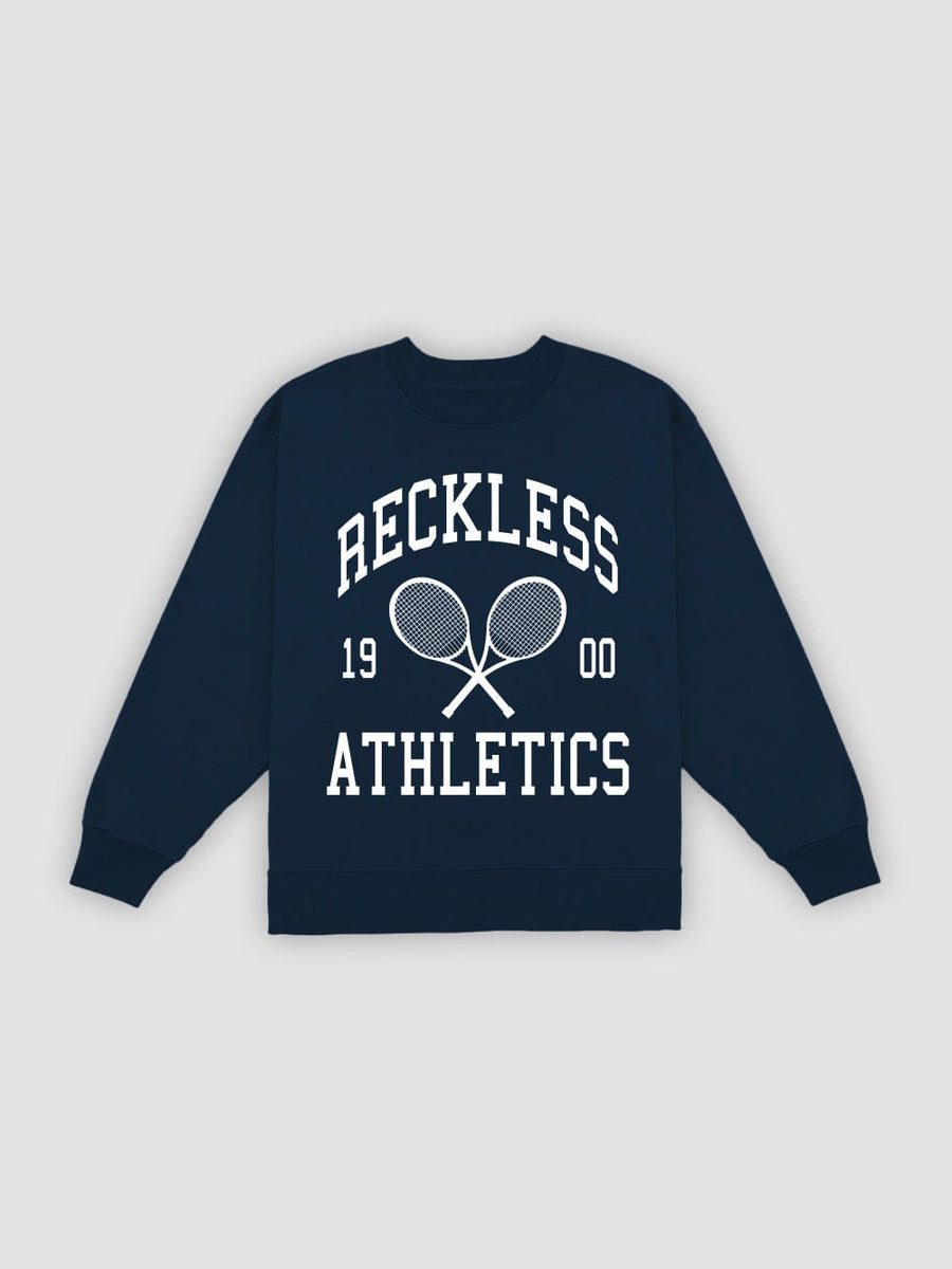 Athletics Crewneck - Navy