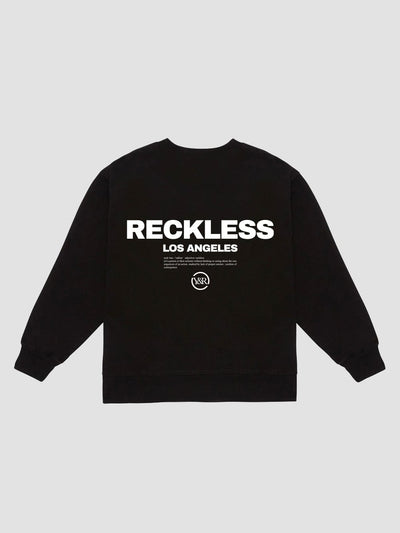 Young and Reckless Mens - Fleece - Crewnecks Standard Issue Crewneck - Black