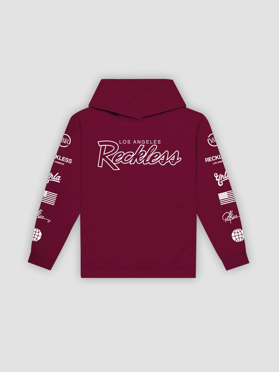 Circuit Hoodie - Burgundy
