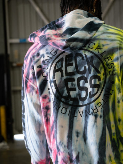 Young and Reckless Mens - Fleece - Hoodies Inflate Utility Hoodie - Tie Dye