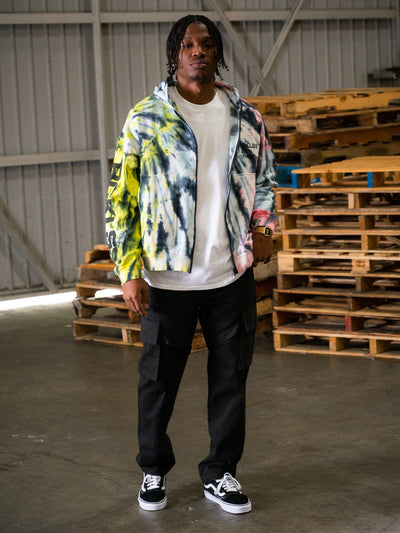 Young and Reckless Mens - Fleece - Hoodies Inflate Utility Hoodie - Tie Dye