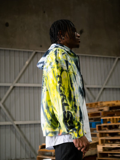 Young and Reckless Mens - Fleece - Hoodies Inflate Utility Hoodie - Tie Dye