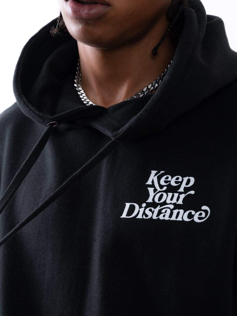 Young and Reckless Mens - Fleece - Hoodies Keep Your Distance Hoodie - Black