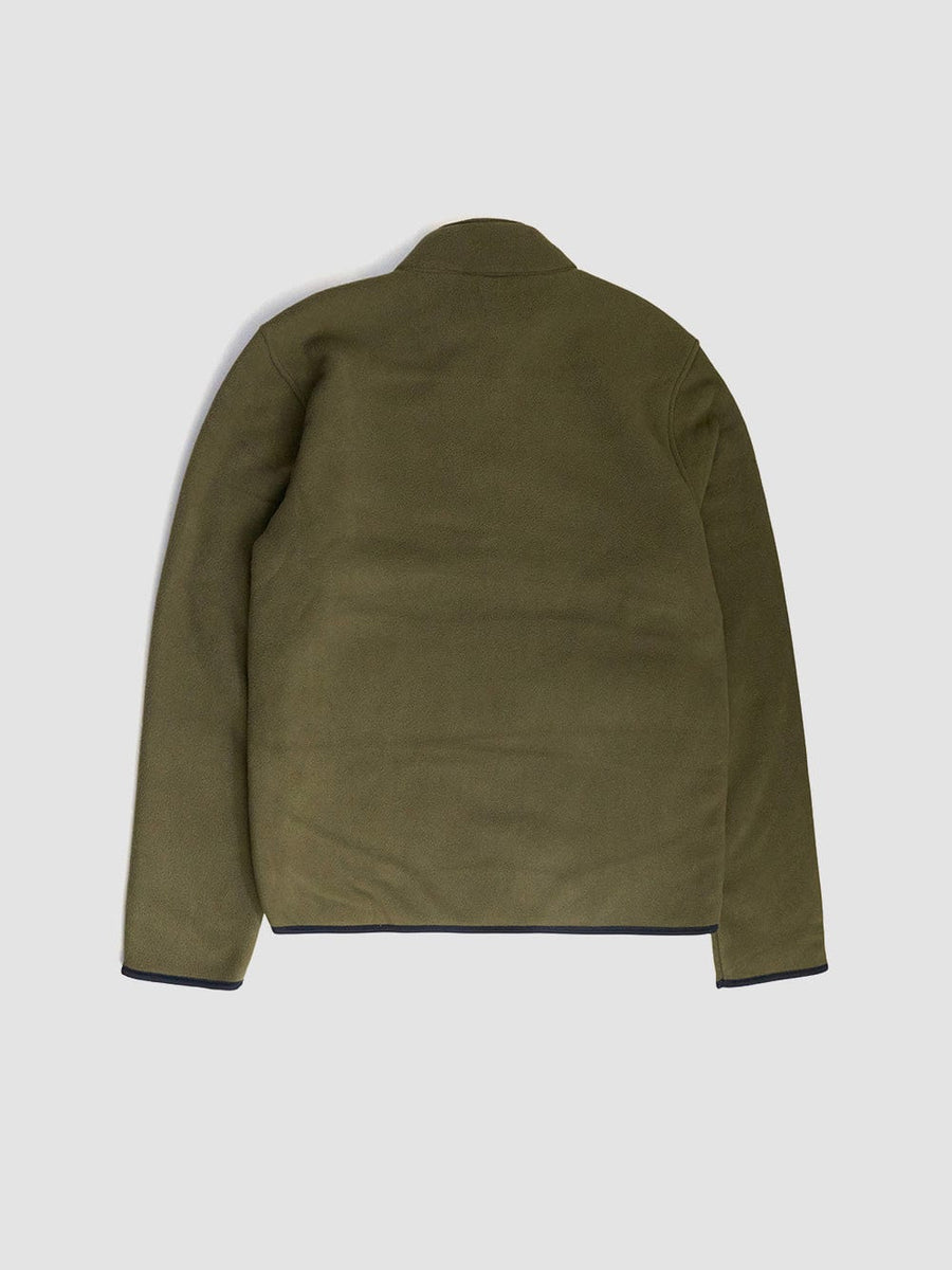 Lockwood 1/4 Zip Fleece Sweatshirt - Army Green