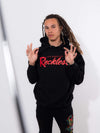 Young and Reckless Mens - Fleece - Hoodies OG Reckless Hoodie - Black/Red
