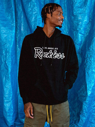 Young and Reckless Mens - Fleece - Hoodies OG Reckless Outline Hoodie - Black