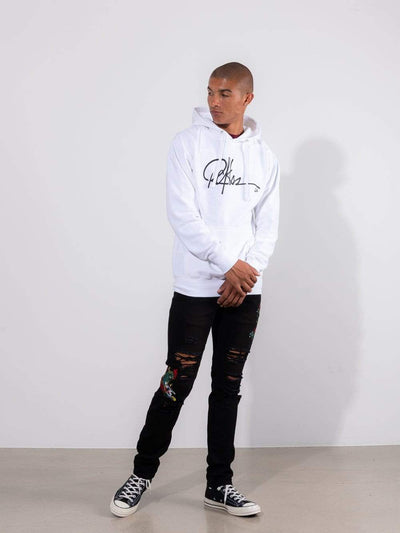 Young and Reckless Mens - Fleece - Hoodies Signature Hoodie - White