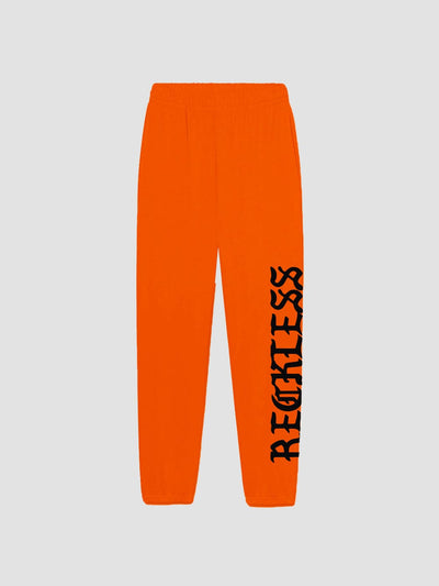 Young and Reckless Mens - Fleece - Sweatpants Artifact Sweatpants - Orange