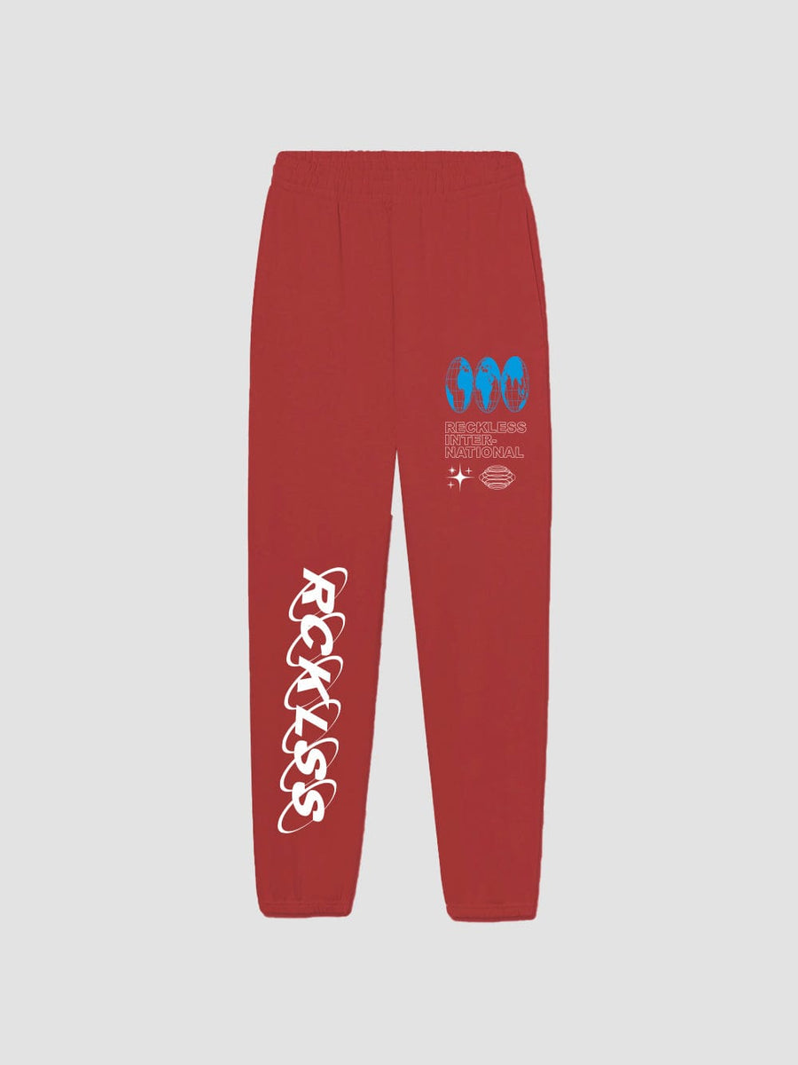 Young and Reckless Mens - Fleece - Sweatpants Atmosphere Sweatpants - Cardinal