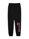 Young and Reckless Mens - Fleece - Sweatpants Ego Chall Sweatpants - Black