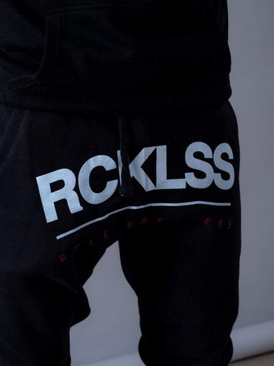Young and Reckless Mens - Fleece - Sweatpants Fast Track Sweatpants - Black/White