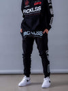 Young and Reckless Mens - Fleece - Sweatpants Fast Track Sweatpants - Black/White