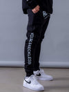 Young and Reckless Mens - Fleece - Sweatpants Fast Track Sweatpants - Black/White