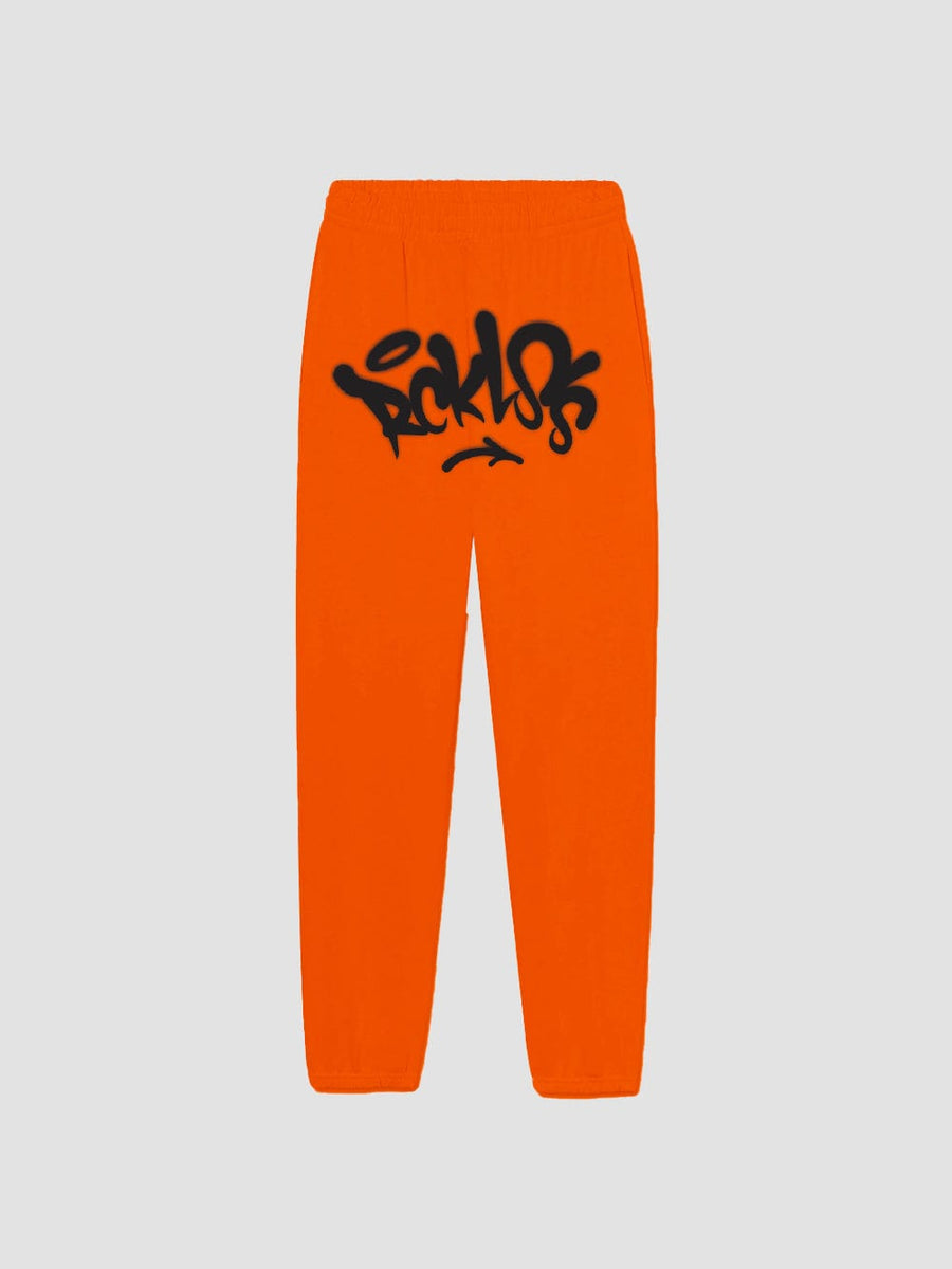 Young and Reckless Mens - Fleece - Sweatpants Fat Cap Sweatpants - Orange