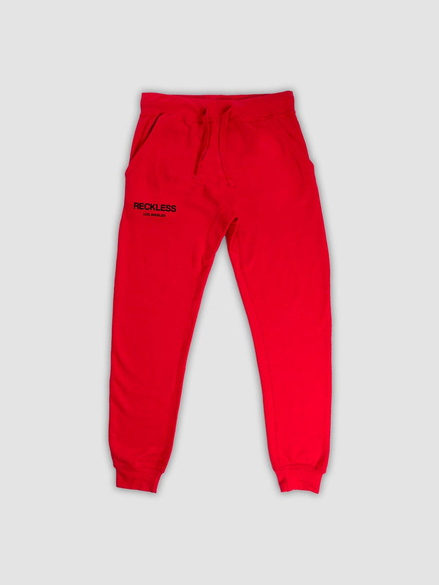 Young and Reckless Mens - Fleece - Sweatpants OG Classic Sweatpants - Red