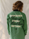 Young and Reckless Mens - Outerwear Pismo Bomber Jacket - Sage