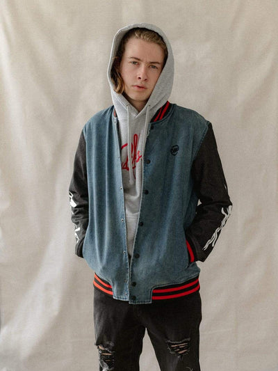 Young and Reckless Mens - Outerwear Ventura Varsity Jacket