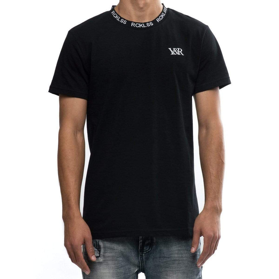 Young and Reckless Mens - Tops - Basic Tee Ardent Tee- Black