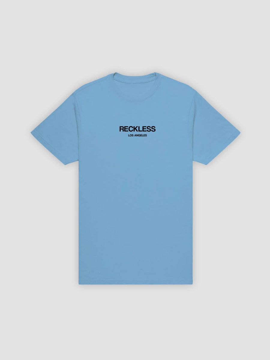 Young and Reckless Mens - Tops - Graphic Tee Classics Tee - Light Blue