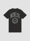 Young and Reckless Mens - Tops - Graphic Tee Harvard Tee - Charcoal