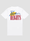 Young and Reckless Mens - Tops - Graphic Tee New Heights Tee - White