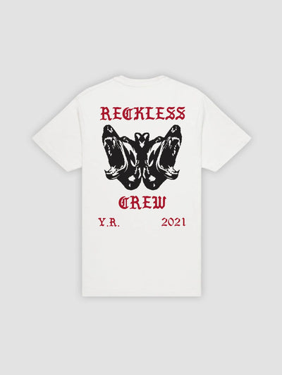 Young and Reckless Mens - Tops - Graphic Tee Pack Tee - White