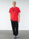 Young and Reckless Mens - Tops - Graphic Tee Signature Tee - Red