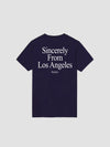 Young and Reckless Mens - Tops - Graphic Tee Sincerely Tee - Navy