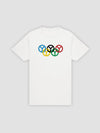 Young and Reckless Mens - Tops - Graphic Tee World Peace Tee - White