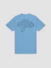 Young and Reckless Mens - Tops - Graphic Tees Full Arc Tee - Light Blue