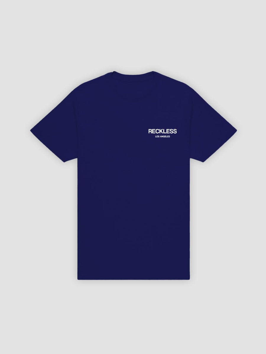 Young and Reckless Mens - Tops - Graphic Tees Stuck In A Dream Tee - Midnight Navy