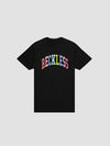 Young and Reckless Mens - Tops - Graphic Tees Varsity Tropics Tee - Black