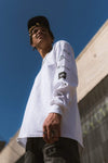 Young and Reckless Mens - Tops - Long Sleeve Head2Head Long Sleeve Tee - White