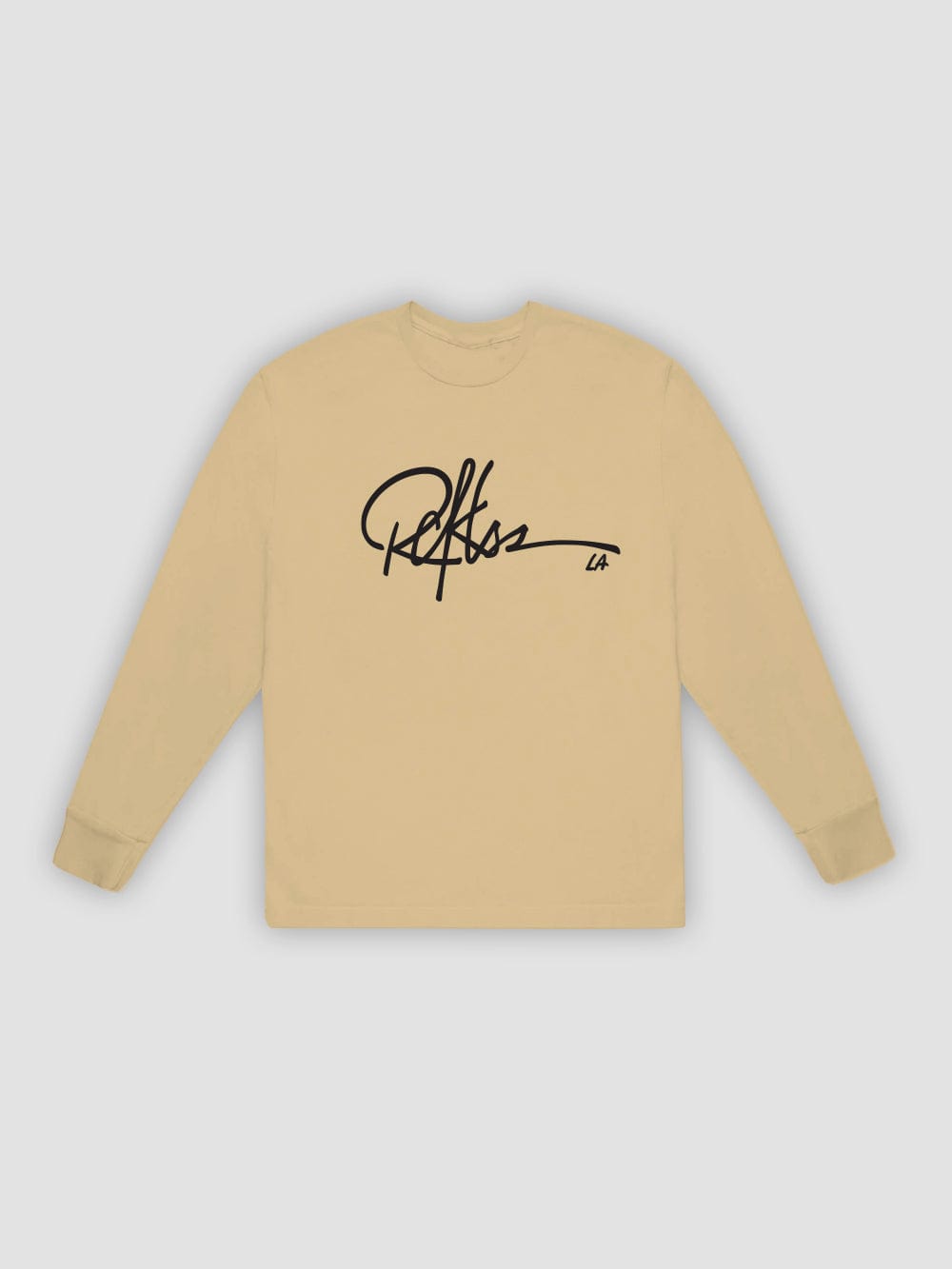 Young and Reckless Mens - Tops - Long Sleeve Locations Long Sleeve - Sand