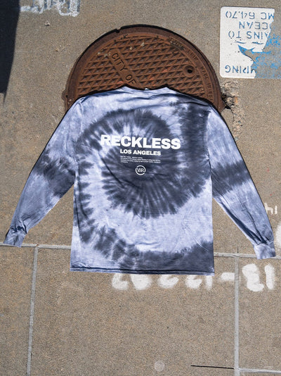 Young and Reckless Mens - Tops - Long Sleeve Standard Issue Long Sleeve - Tie Dye