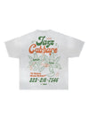 Young and Reckless Mens - WeedHumor Reckless X Weedhumor: Jazz Cabbage Tee - White