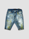 Young and Reckless Reckless - Karter Dustin Denim Shorts - Indigo