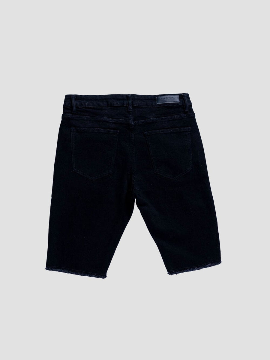 Rex Denim Shorts - Black