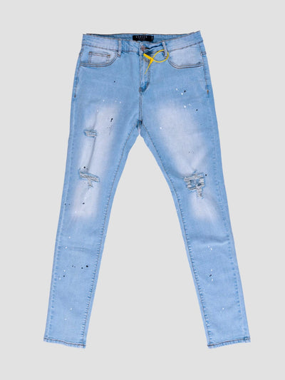 Young and Reckless Reckless - Karter Sawyer Denim - Light Indigo