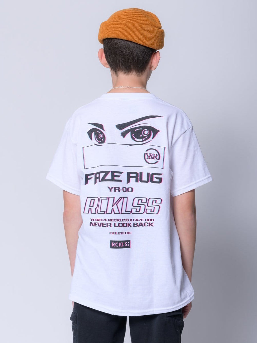 Y&R x FaZe Rug Youth Tee - White