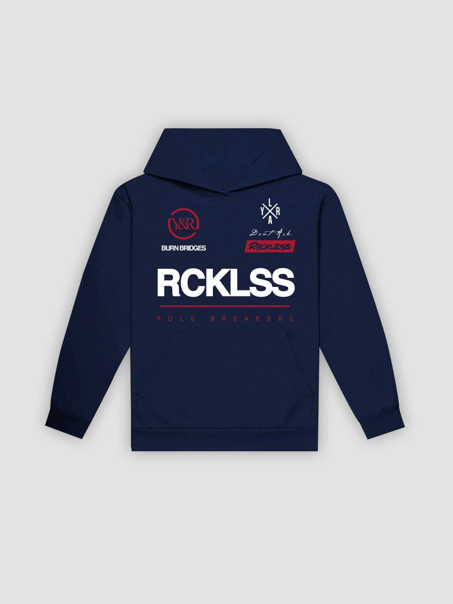 Fast Track Hoodie - Navy