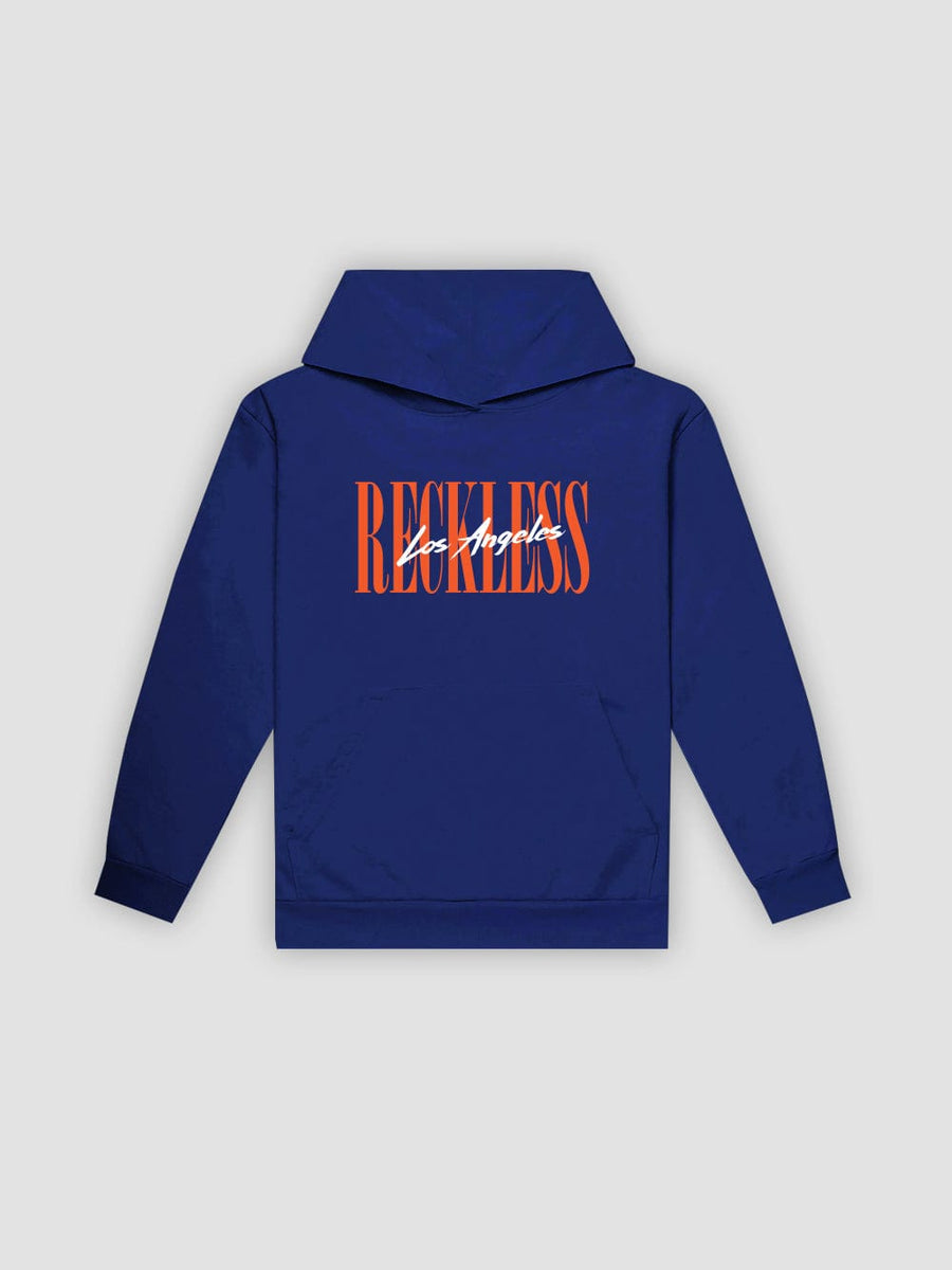 Young & Reckless LA Vintage Hoodie - Royal Blue