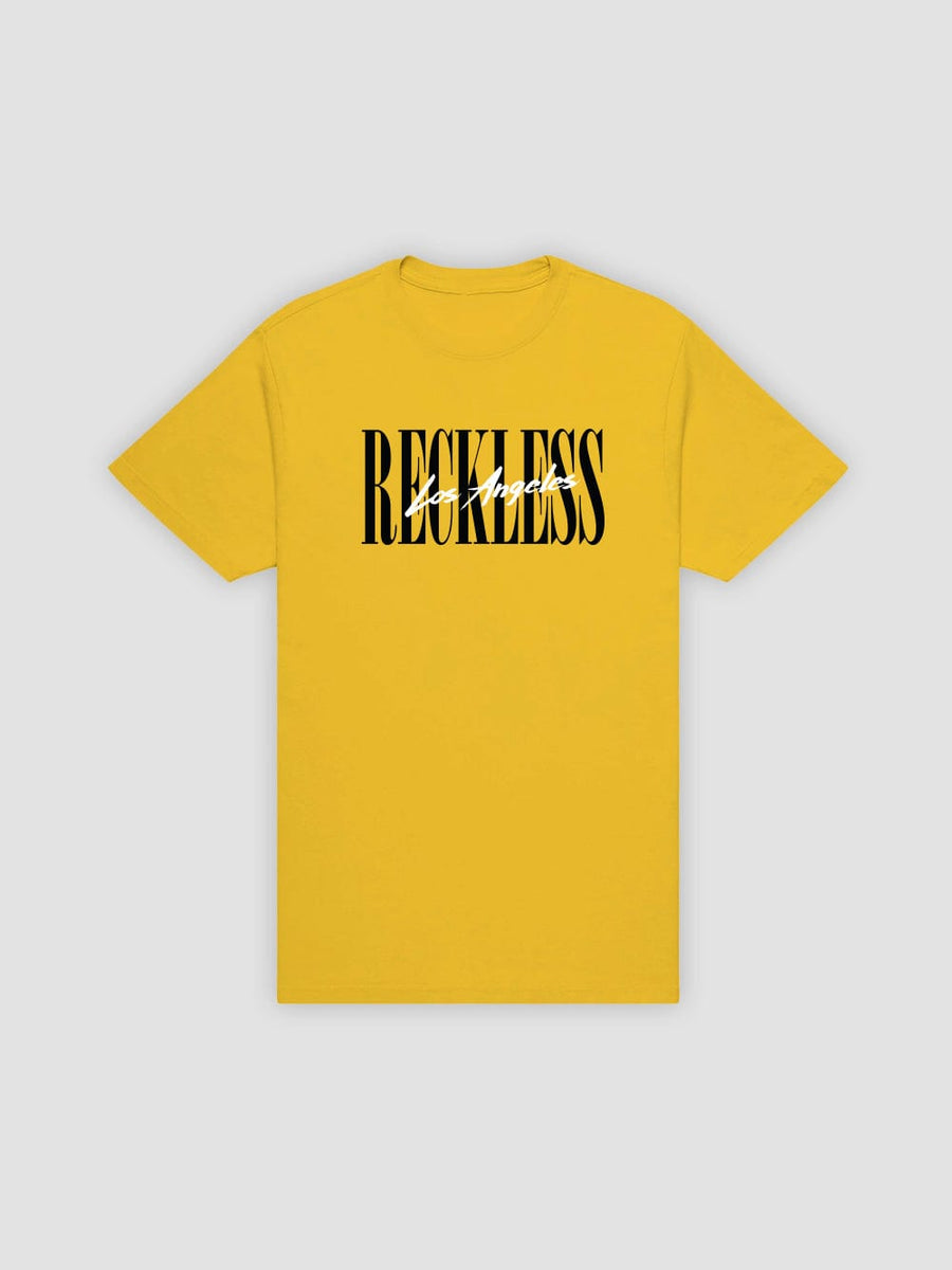 Young & Reckless LA Vintage Tee - Gold