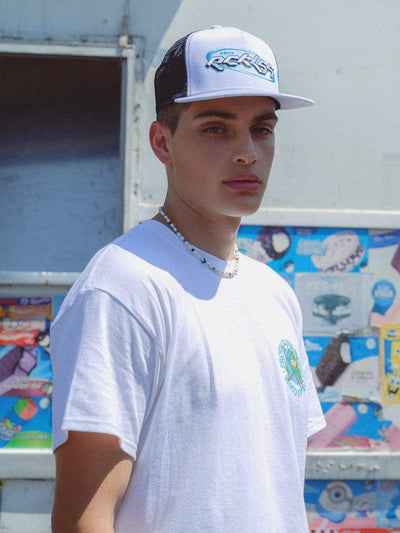 Young & Reckless Mens - Accessories - Hats Odyssey Trucker Hat - White OS / WHITE